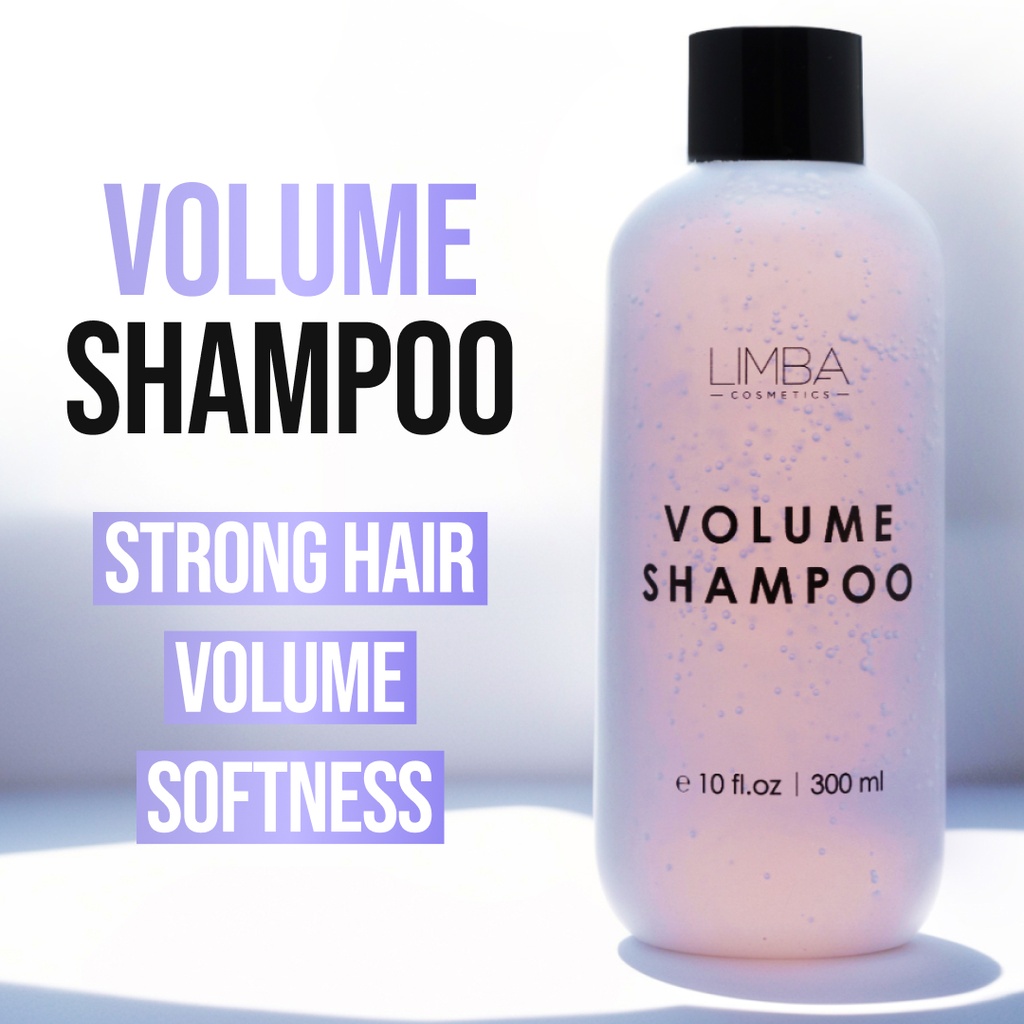 Limba Cosmetics Pure Volume Shampoo, 300 ml | Flario Cosmetics s.r.o